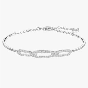 NWT Swarovski Bangle Knot Crystal bracelet